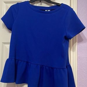 Women’s Elle peplum top size Medium